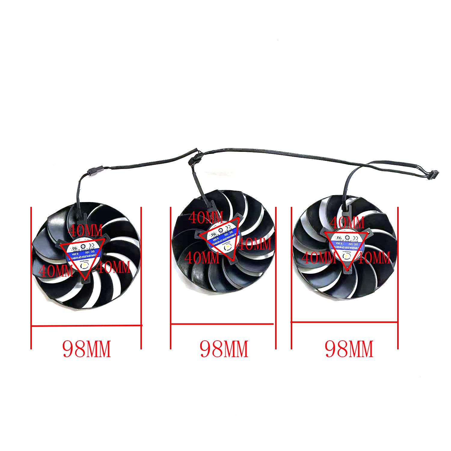 Yeni Soğutma Fanı 4PIN 98MM CF - Rx 7800 Xt 16Gb incelemesi ve fiyatı