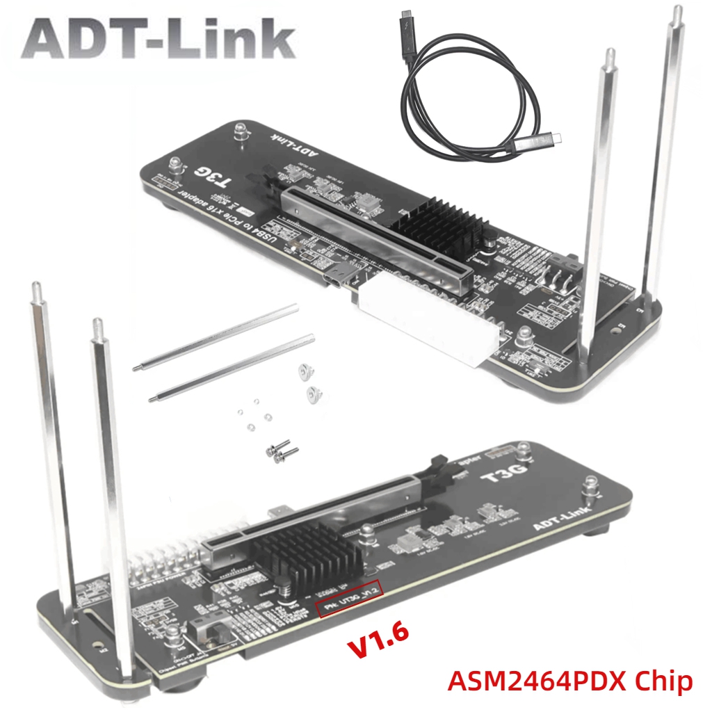 ADT UT3G NUC ITX STX Dizüstü B - Gpu External Dock Egpu Thunderbolt 4 incelemesi ve fiyatı