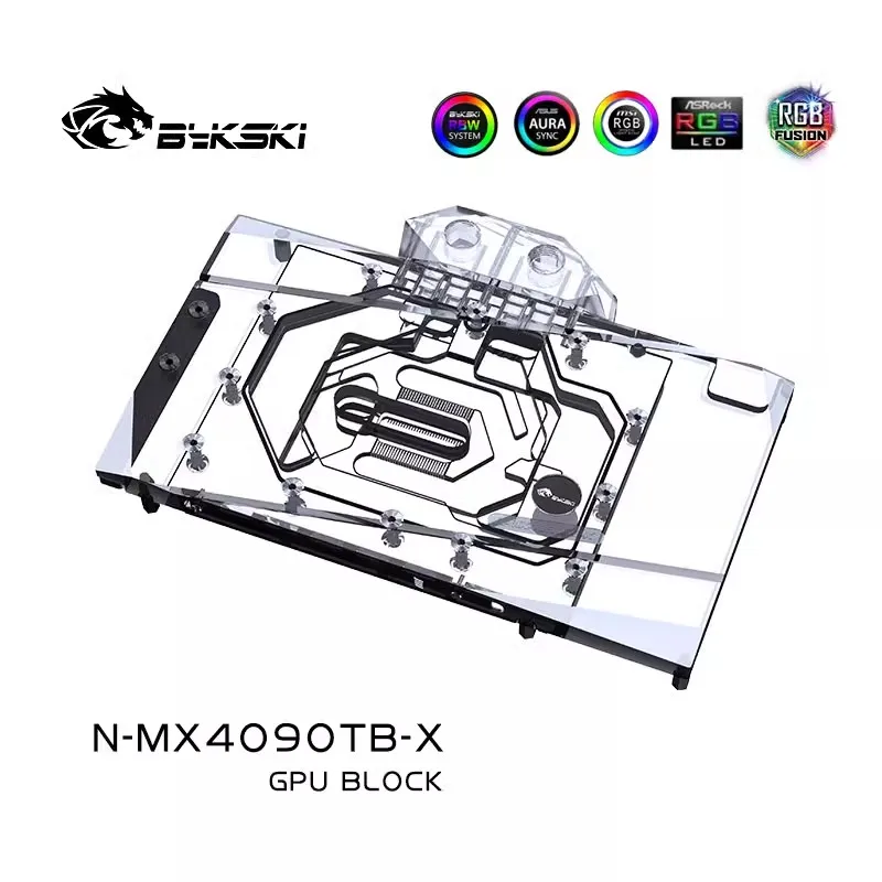 Bykski N-MX4090TB-X, MAXSUN Ge - Rtx 4090 Water Block Full Cover incelemesi ve fiyatı