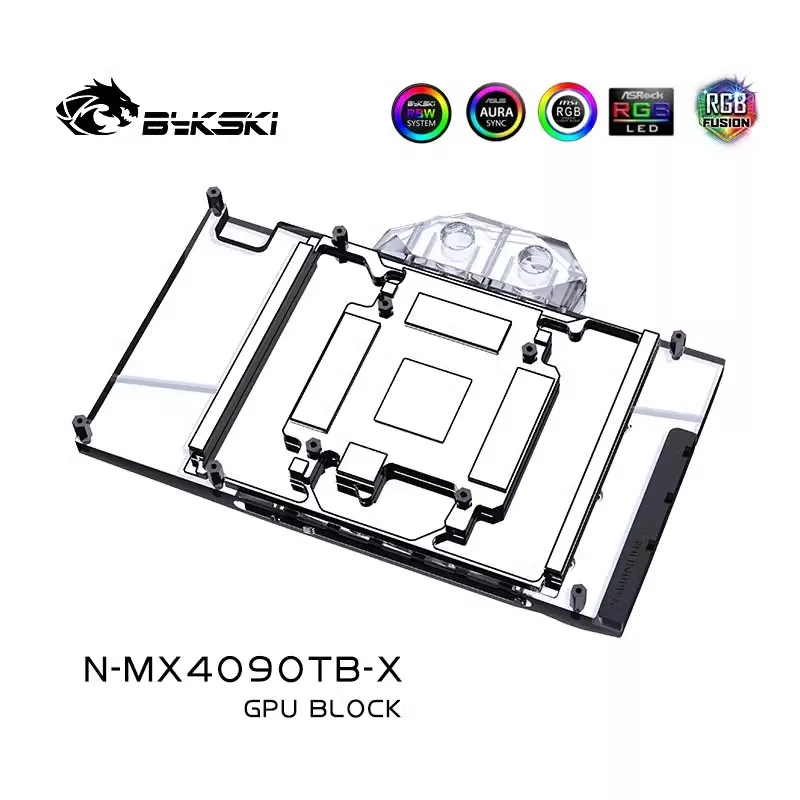 Bykski N-MX4090TB-X, MAXSUN Ge - Rtx 4090 Water Block Full Cover incelemesi ve fiyatı