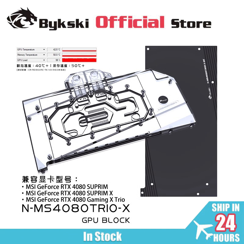 MSI RTX 4080 Suprim X / RTX408 - Rtx 4080 Water Cooling Block incelemesi ve fiyatı