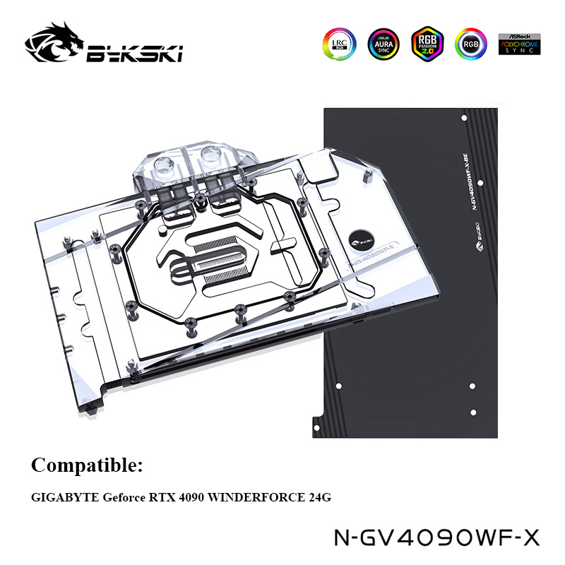 Bykski GPU Su Bloğu GIGABYTE G - Rtx 4090 Water Block Full Cover incelemesi ve fiyatı