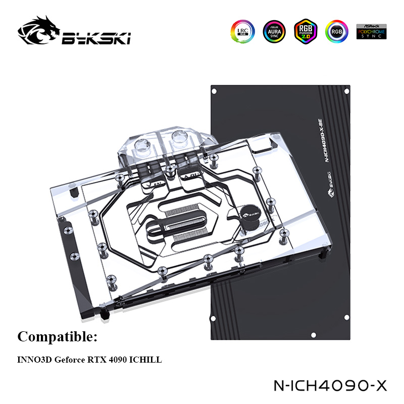 Bykski Su Soğutucu INNO 3D Gef - Rtx 4090 Water Block Full Cover incelemesi ve fiyatı