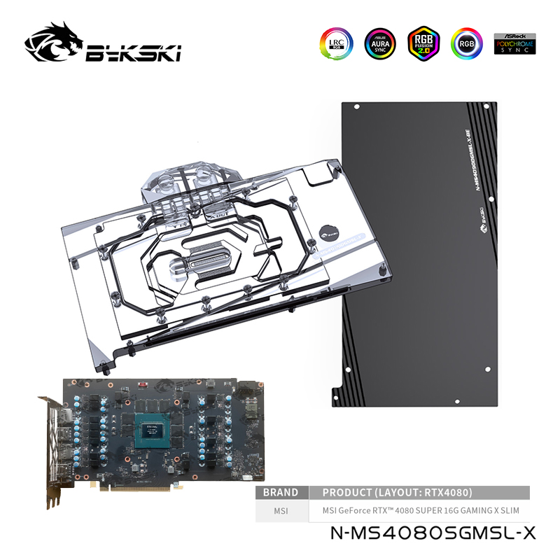 Bykski Su Bloğu MSI Geforce RT - Rtx 4080 Water Cooling Block incelemesi ve fiyatı