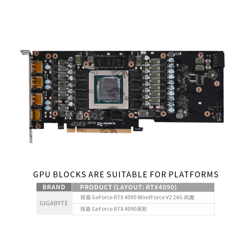 Bykski N-GV4090WF-X-V2 GPU Blo - Rtx 4090 Water Block Full Cover incelemesi ve fiyatı