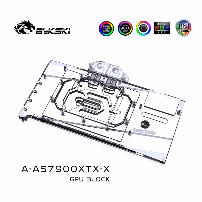 Bykski Su Bloğu ASUS TUF Radeo - Rx 7900 Xt 20Gb incelemesi ve fiyatı
